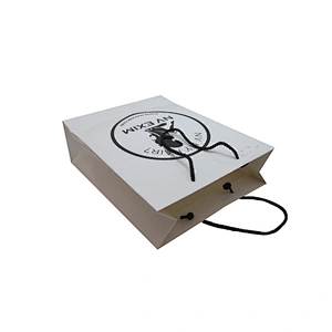 The Best Price High-Quality White Gift Paper Bags with Custom Logo