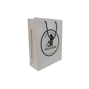 The Best Price High-Quality White Gift Paper Bags with Custom Logo